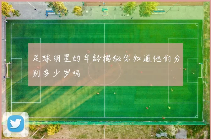 足球明星的年龄揭秘你知道他们分别多少岁吗