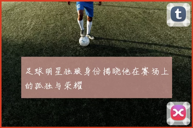 足球明星独狼身份揭晓他在赛场上的孤独与荣耀